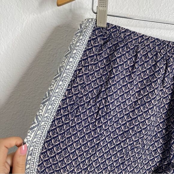 Oneill Wide Leg Pants Patterned Pull On Size Medium - Picture 4 of 5